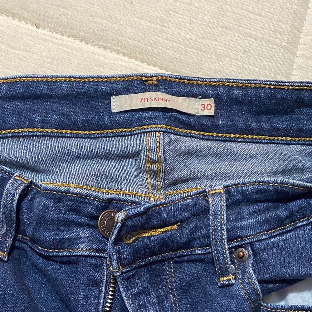 Levi's Women's Dark Blue Skinny Jeans